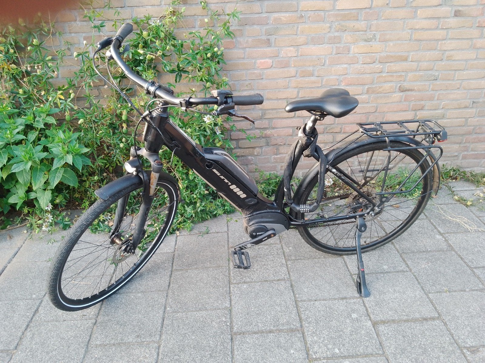 Urban Imb bosch ebike 9versnellingen 6.9-- km gelopen, 47 tot 50 cm, Zo goed als nieuw, Schijfrem, Ophalen
