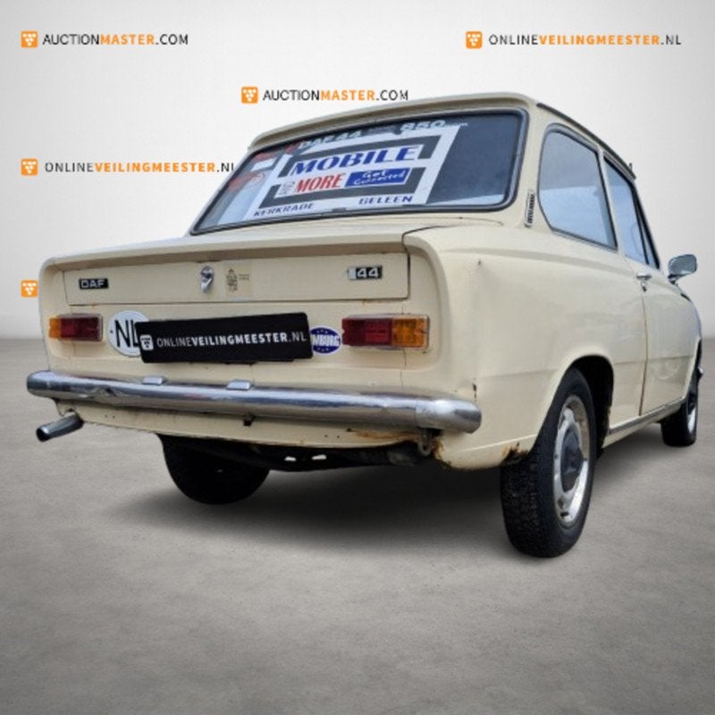 Personenauto, DAF, 44 Comfort Beige, 1974, Automaat, Overige carrosserieën, Overige brandstoffen, Bedrijf