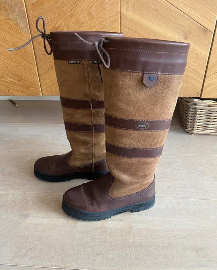 Dubarry laarzen 38 nieuwstaat, Hoge laarzen, Bruin, Ophalen of Verzenden, Zo goed als nieuw