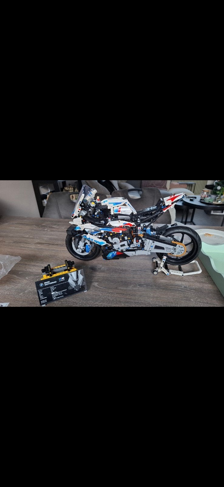 mooie legoset bmw m1000rr 42130, Ophalen, Inclusief instructies, Lego, Zo goed als nieuw