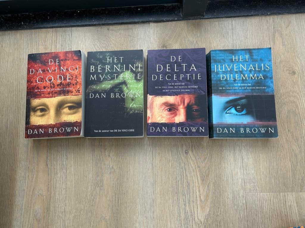Dan Brown Boeken: De Da Vinci Code, Het Bernini Mysterie, De, Boeken, Thrillers, Gelezen, Nederland, Ophalen of Verzenden