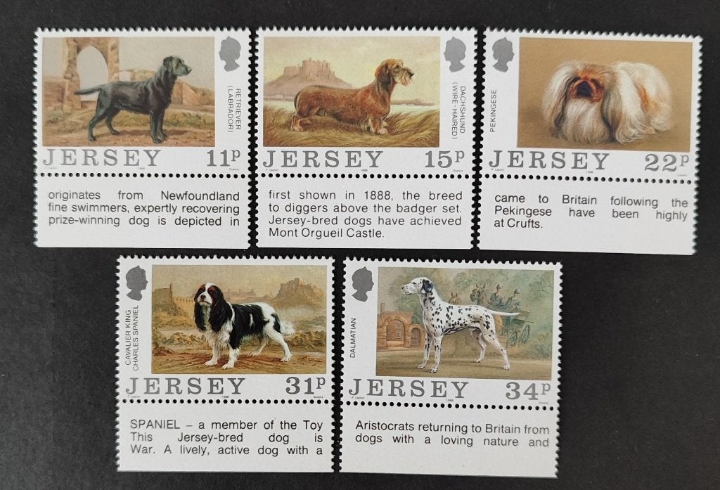 Jersey 0306005 honden, Verzenden, Postfris