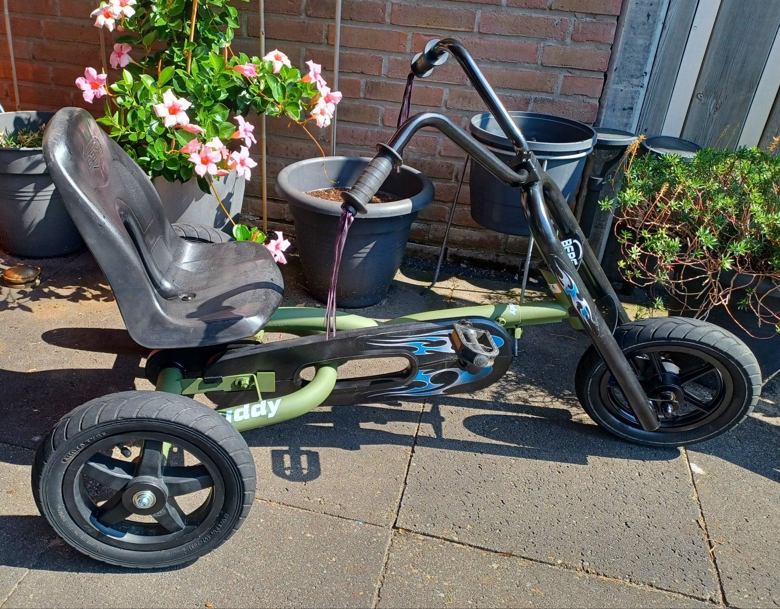 berg skelter driewieler chopper model, Ophalen, Zo goed als nieuw, Berg, Vrijloopautomaat