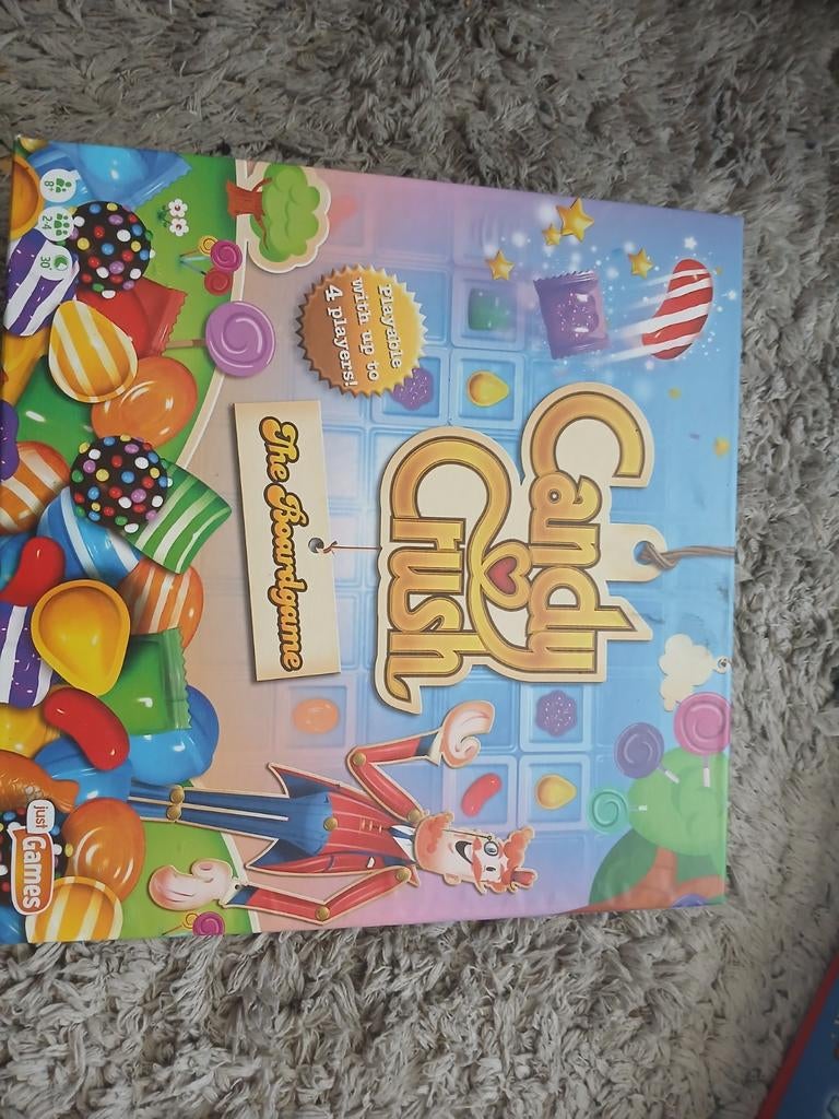 Candy Crush The Boardgame - Leuk familiespel!, Hobby en Vrije tijd, Gezelschapsspellen | Bordspellen, Drie of vier spelers, Ophalen of Verzenden