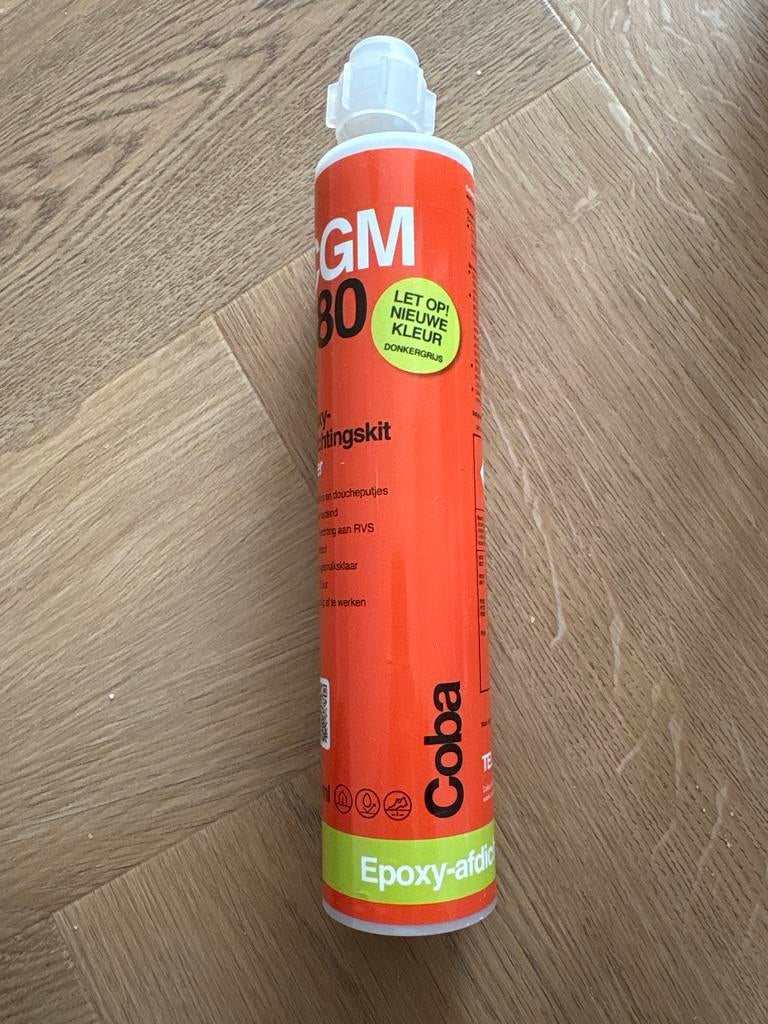 Coba CGM 380 Epoxy-afdichtingskit Donkergrijs 3 stuks, Minder dan 4 cm, Overige materialen, Nieuw, Ophalen of Verzenden