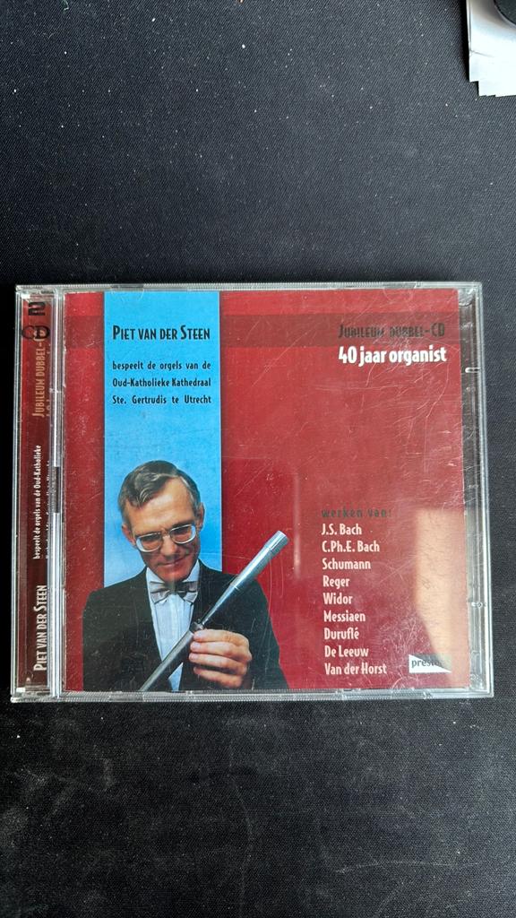 Jubileum Dubbel-CD: Piet van der Steen - Orgelmuziek, Ophalen of Verzenden, Modernisme tot heden, Zo goed als nieuw, Overige typen