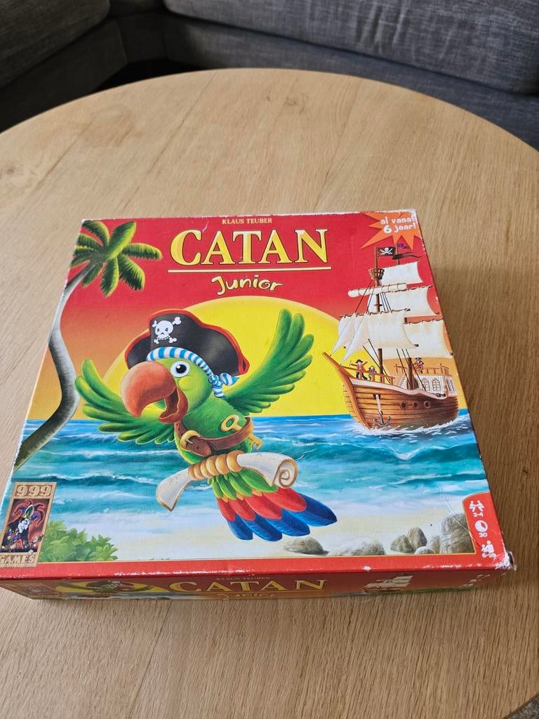 Catan Junior Bordspel, Drie of vier spelers, Ophalen of Verzenden, Gebruikt, 999 Games