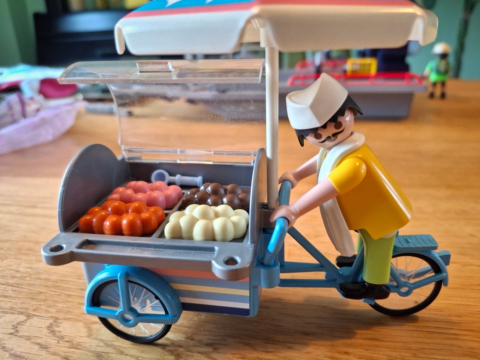 Playmobil IJskar 3244 met figuren en accessoires, Gebruikt, Complete set, Voertuig, Ophalen of Verzenden