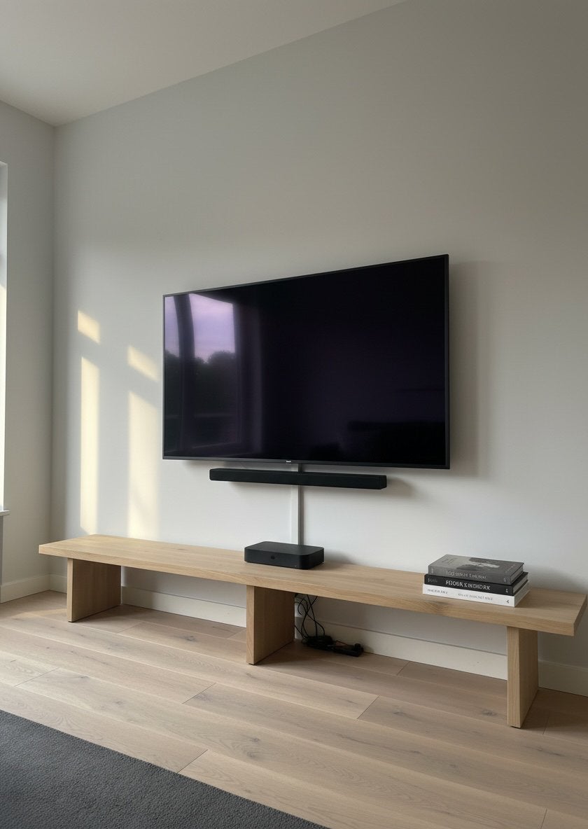 Massief Eiken (Tv) Meubel - Maatwerk - Puur Massief Eiken