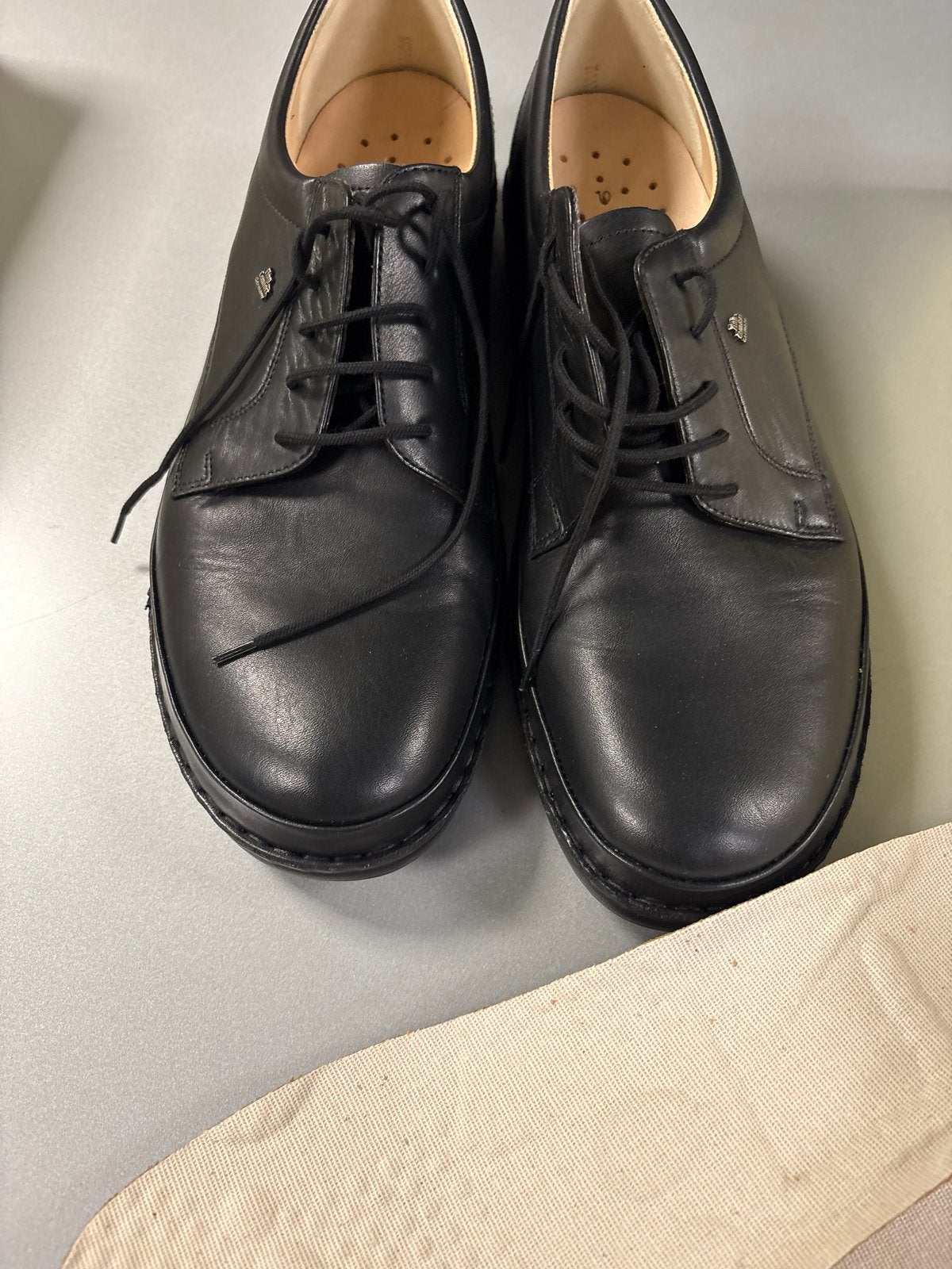 Nieuwe Finn Comfort schoenen maat 10 (UK), Ophalen of Verzenden, Nieuw, Zwart, Veterschoenen