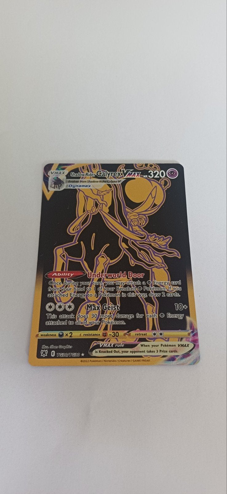 Shadow rider calyrex Vmax hp 320, Ophalen