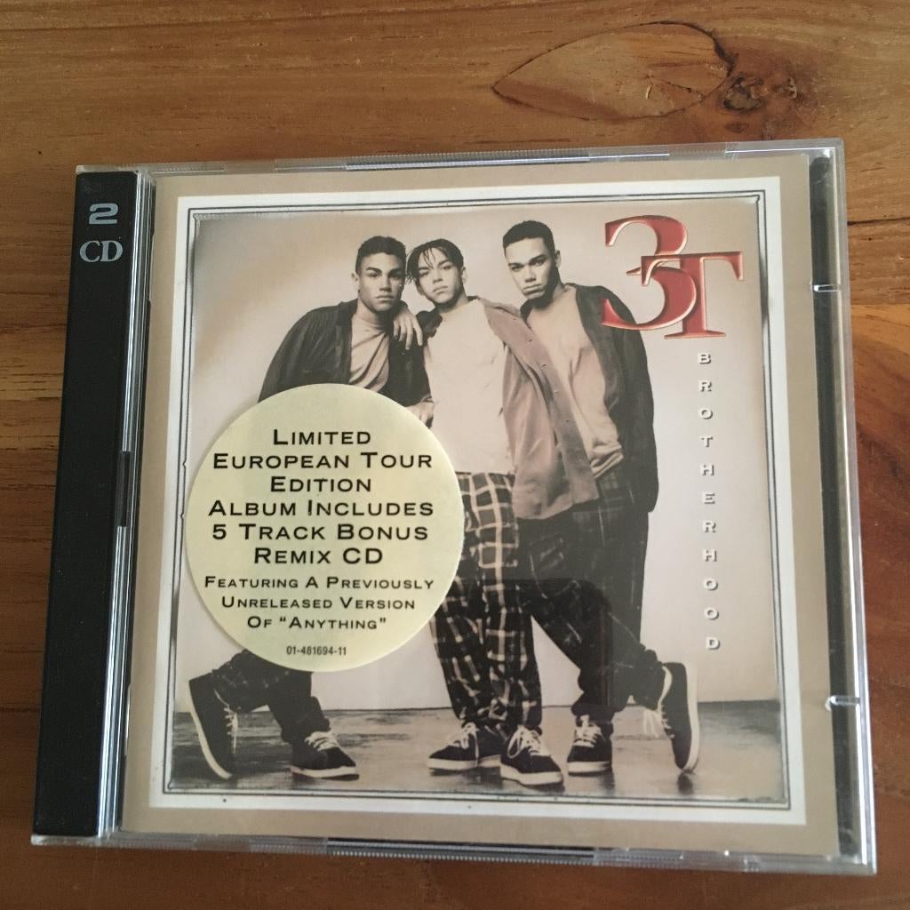 3T - Brotherhood (Limited edition bonus disc / Michael Jacks, Verzenden, 1990 - 1999, Zo goed als nieuw