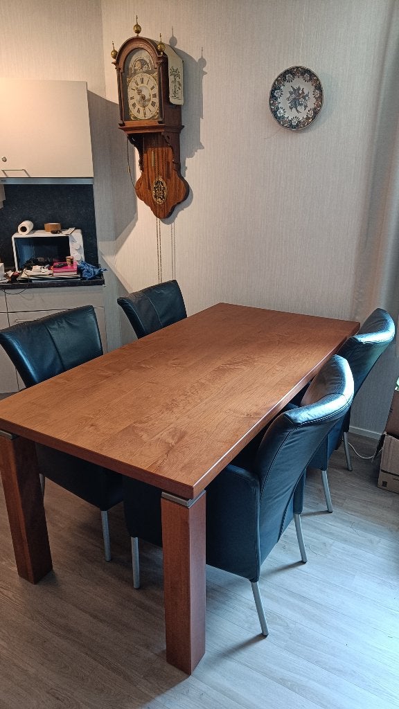 Eethoek met 4 stoelen, Ophalen, Gebruikt, 50 tot 100 cm, 150 tot 200 cm