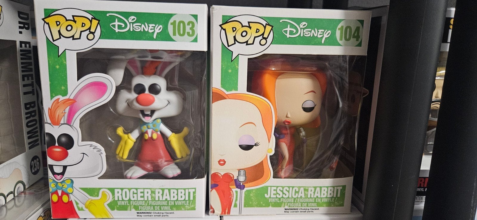 Funko Jessica Rabbit 103 & Roger Rabbit 104, Ophalen of Verzenden