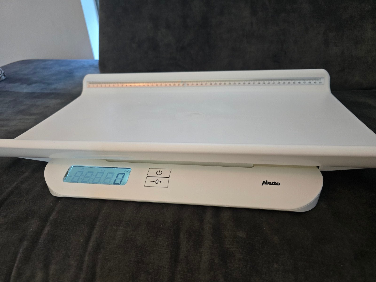 Baby weegschaal Alecto BC-10, Ophalen, 1 tot 500 gram, Personenweegschaal, 10 tot 50 kg