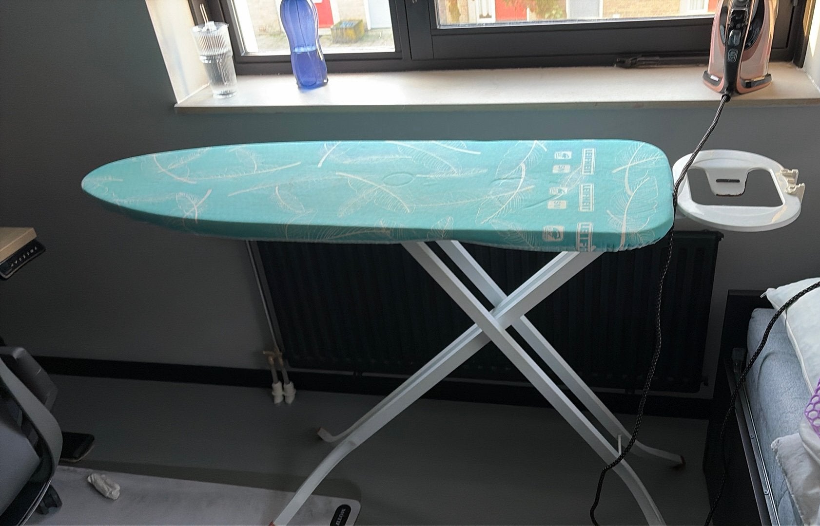 Leifheit classic m strijkplank, Ophalen, Gebruikt
