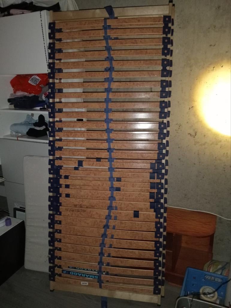 2x Smaragd lattenbodem 80x200 - Zo goed als nieuw, Huis en Inrichting, Slaapkamer | Matrassen en Bedbodems, Ophalen, Eenpersoons