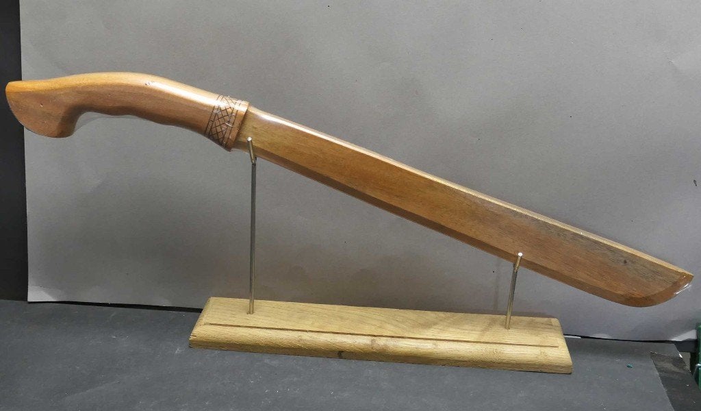 Houten Pencak Silat oefen Golok GL7 uit Indonsie mes zwaard, Ophalen of Verzenden