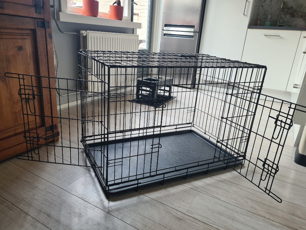 Te koop hondenbench, Ophalen of Verzenden, Zo goed als nieuw