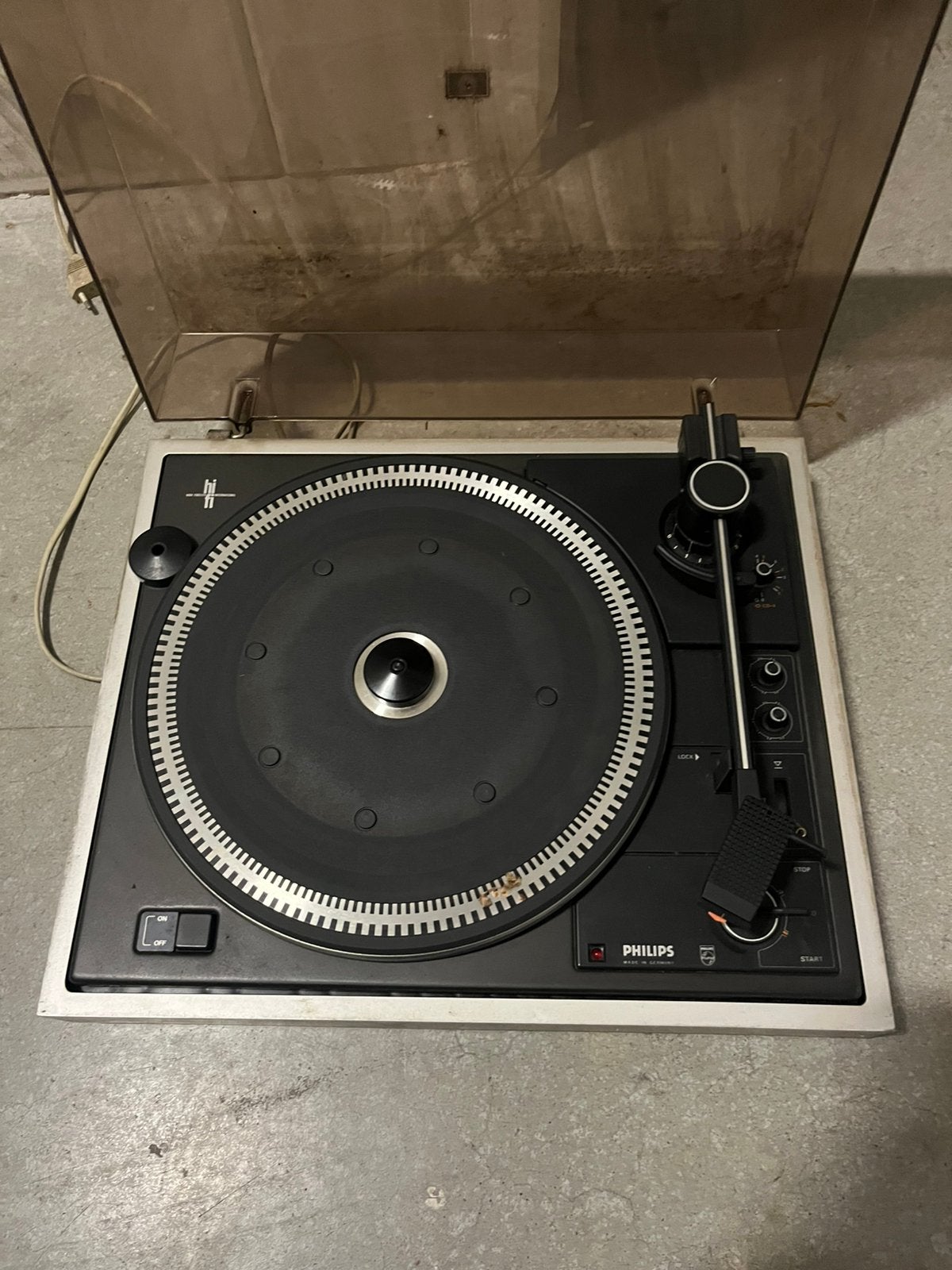 Philips platenspeler: oudje, Ophalen, Zo goed als nieuw, Philips