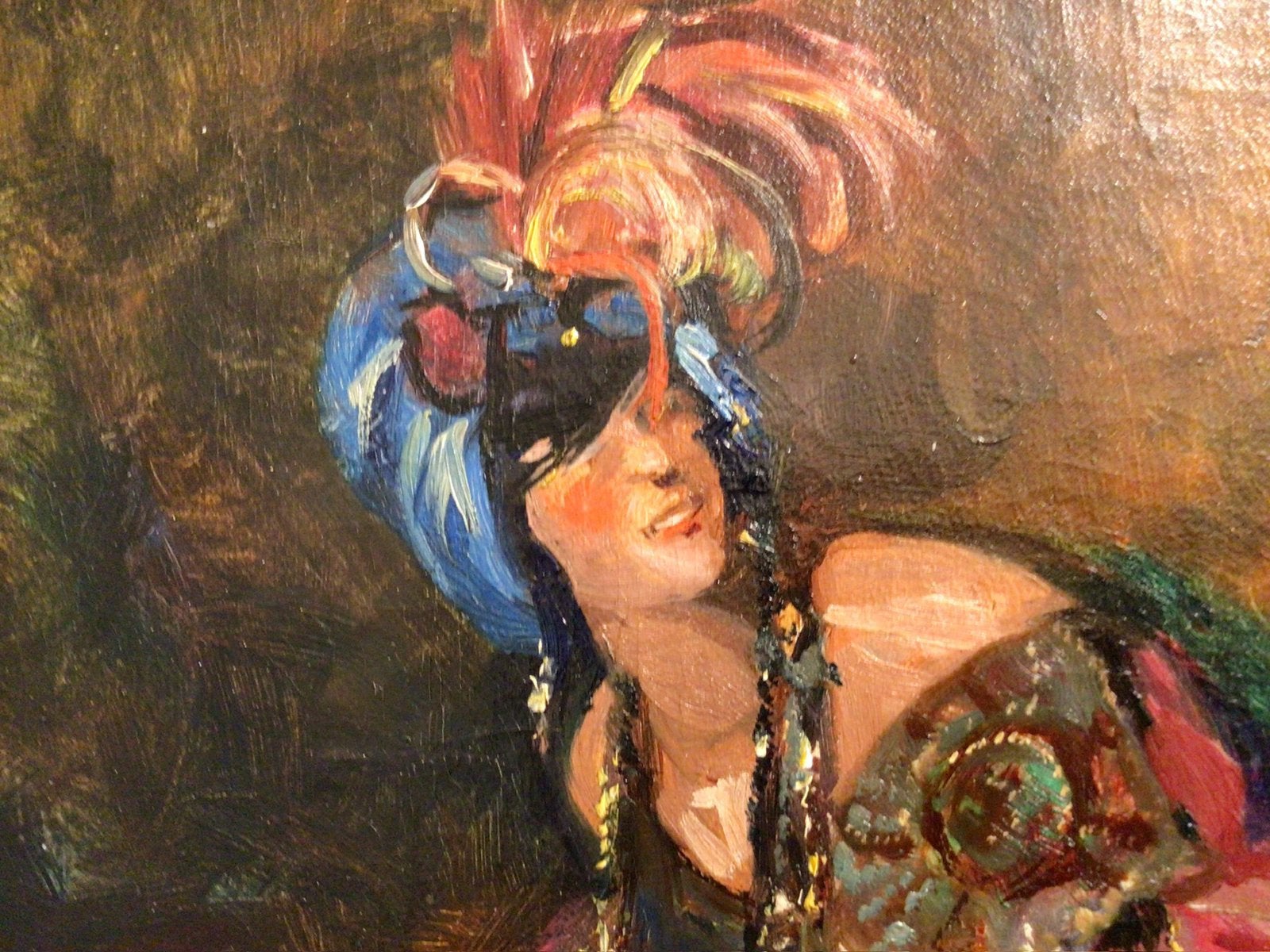 Schilderij “Odaliske” Willem Hendrik van der Nat 1864-1929, Doek, Portret of Personen, Impressionistisch, Ophalen of Verzenden