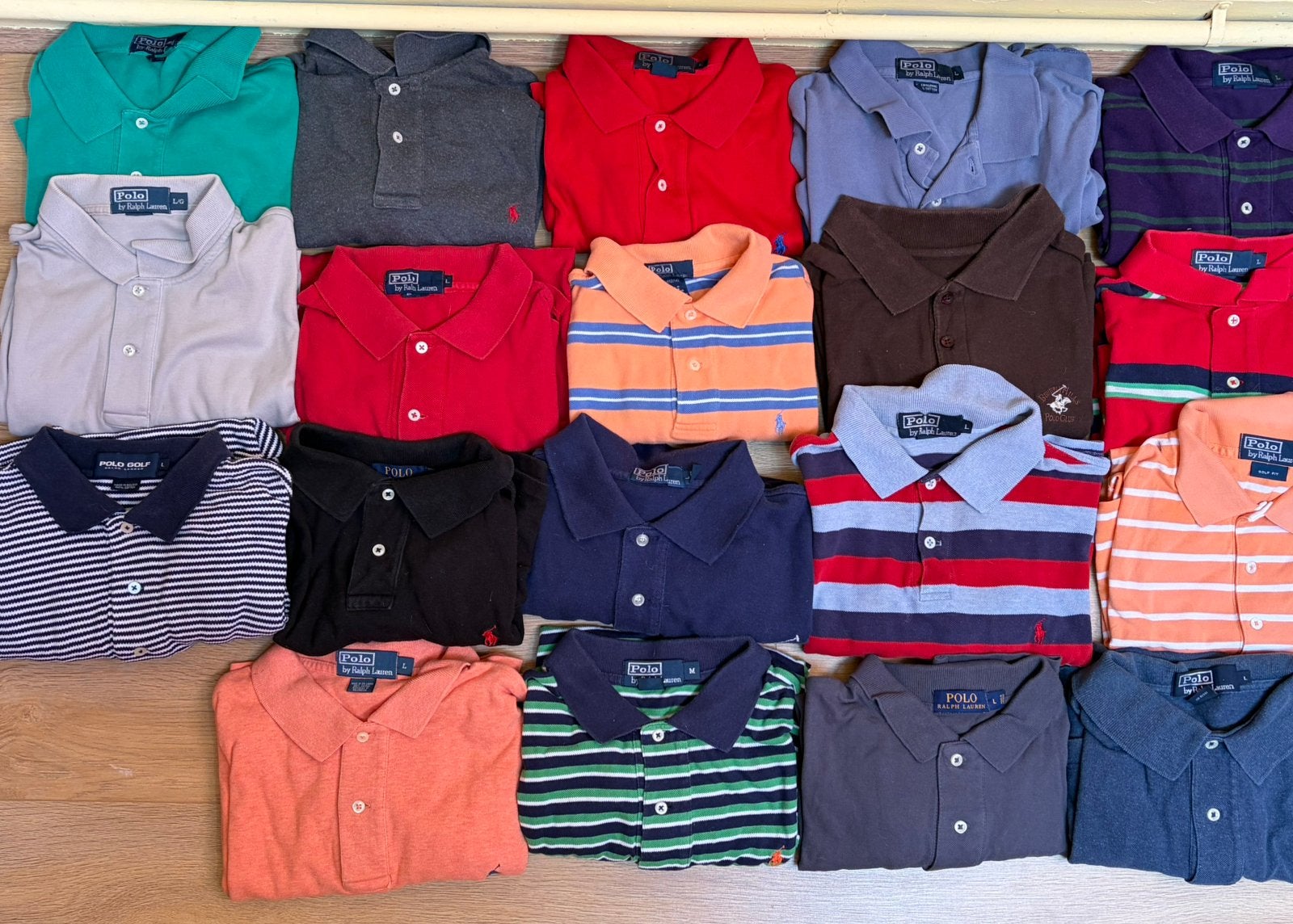 Ralph Lauren polo bundel 18x, Kleding | Heren, Ophalen of Verzenden, Gedragen, Overige maten