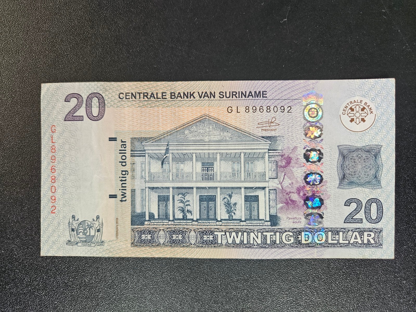 Suriname pick 164 not listed 2019, Ophalen of Verzenden, Zuid-Amerika, Los biljet