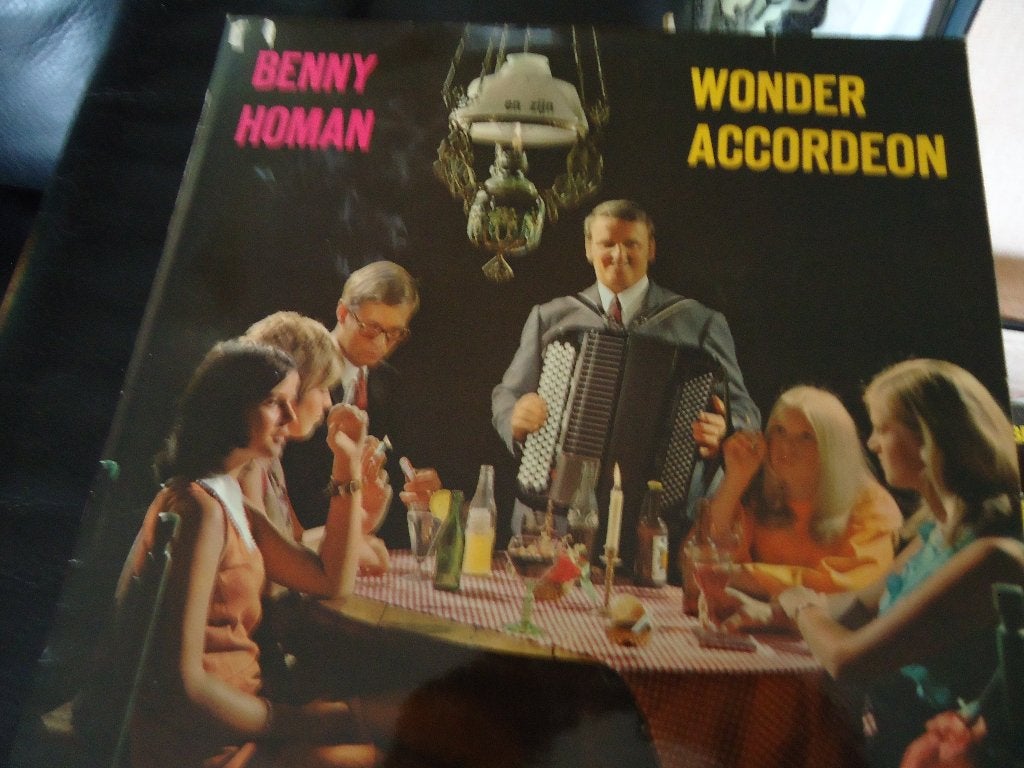 Benny Homan Wonder Accordeon, Cd's en Dvd's, Vinyl | Nederlandstalig, Ophalen of Verzenden, Zo goed als nieuw, Overige formaten