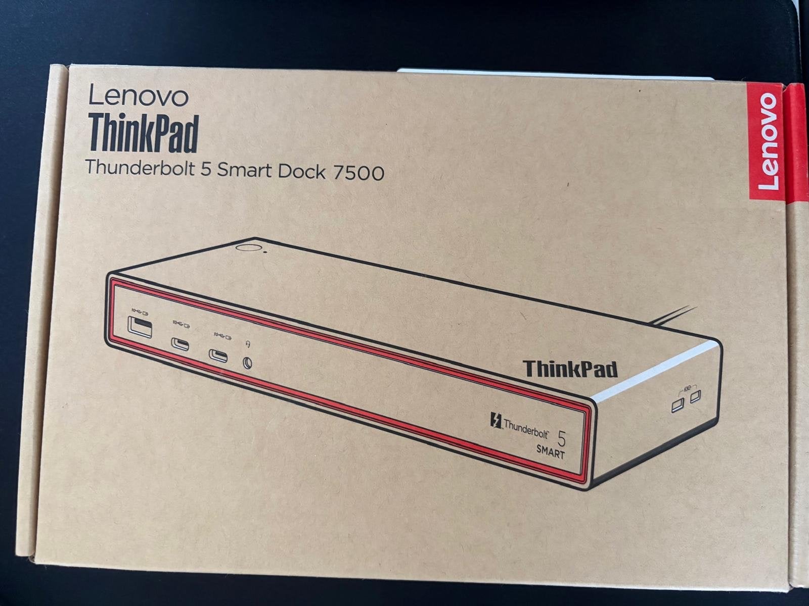Lenovo ThinkPad Thunderbolt 5 Smart Dock 7500, Computers en Software, Dockingstations, Ophalen, Nieuw, Docking station, Laptop