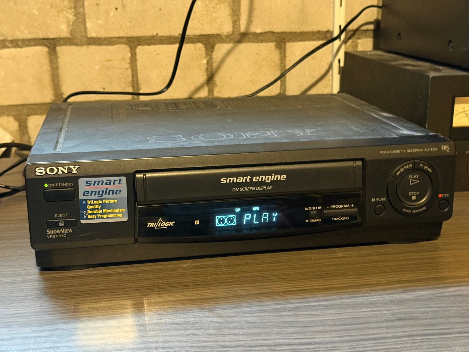 Sony SLV-E230VP1 VHS-speler/recorder, Audio, Tv en Foto, Videospelers, Ophalen of Verzenden, Gebruikt, VHS-speler of -recorder