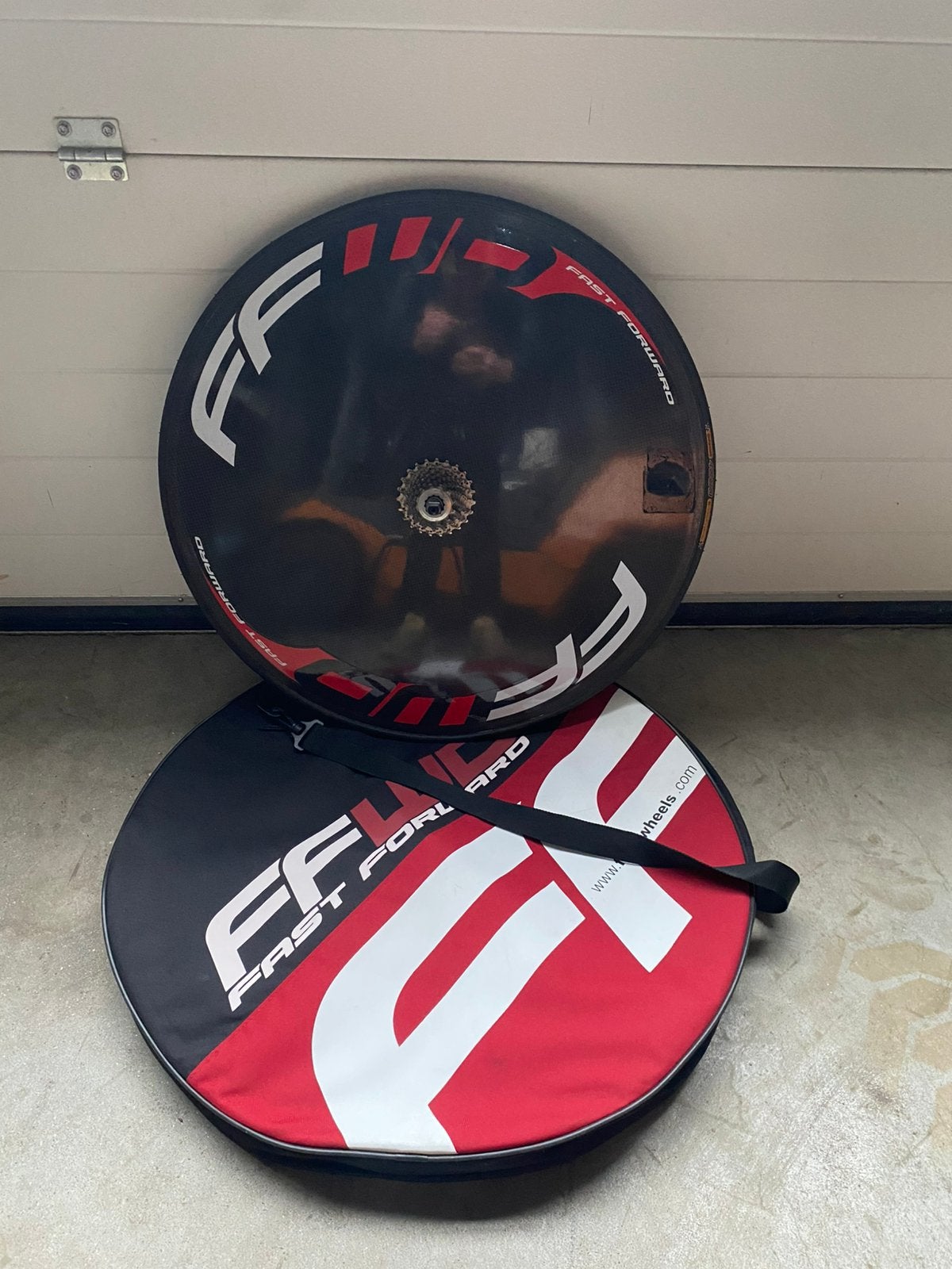 Ffwd dicht achterwiel 10 speed shimano body, Ophalen of Verzenden, Tweedehands, Offroadhelm, Overige merken