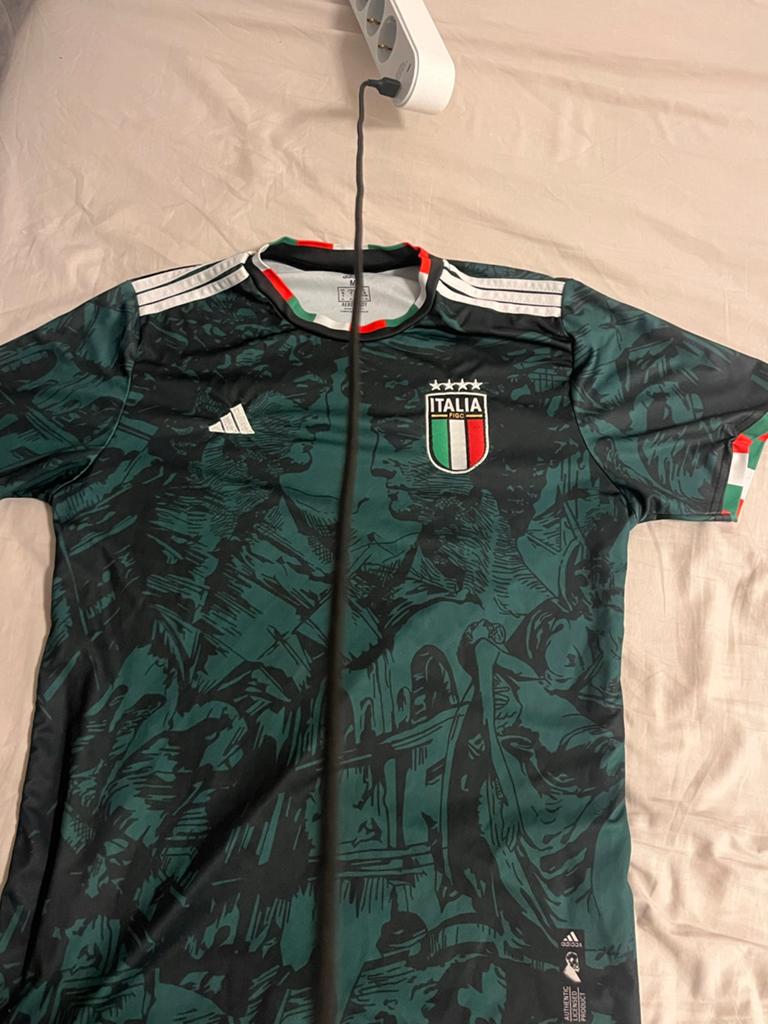 Adidas Italië Voetbalshirt Groen Maat M, Ophalen of Verzenden, Zo goed als nieuw