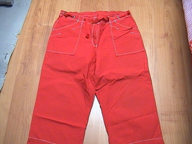 C&A YESSICA rode 3/4 broek zomer / lengte maat 46 / XL, Maat 42/44 (L), Ophalen of Verzenden, Driekwart, Rood