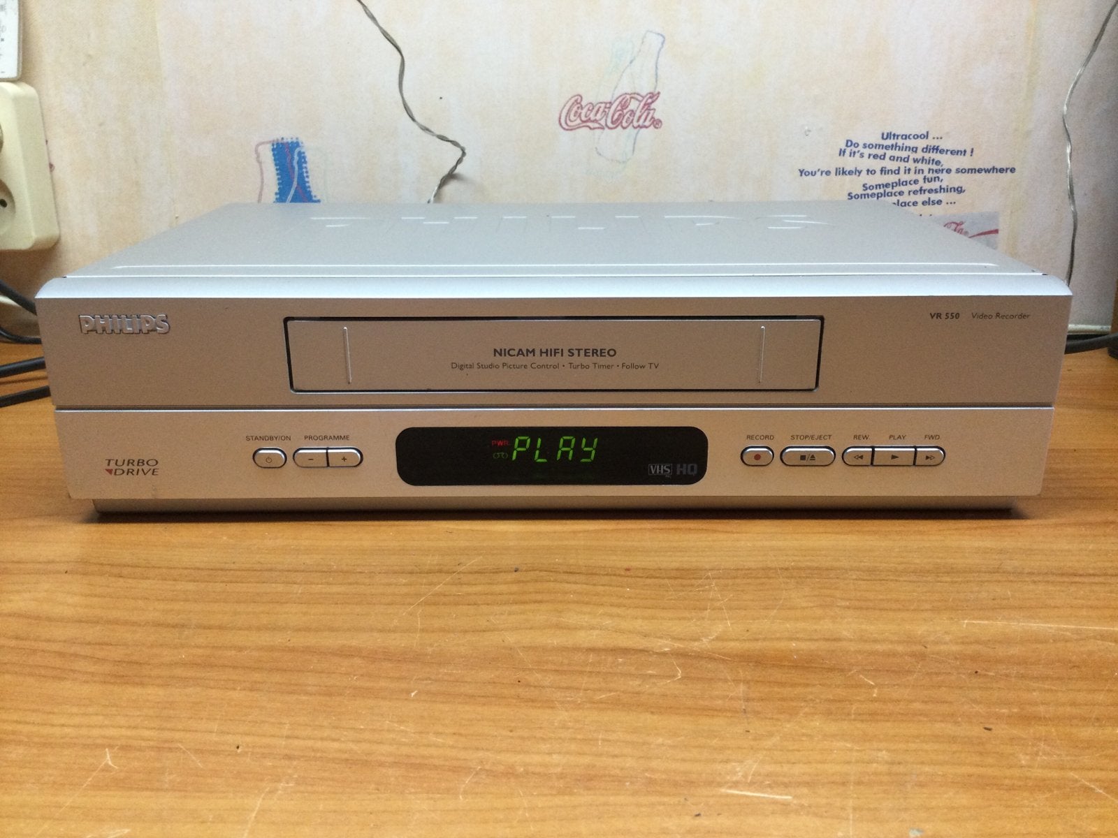 Philips video recorder vr550, Ophalen of Verzenden, Gebruikt