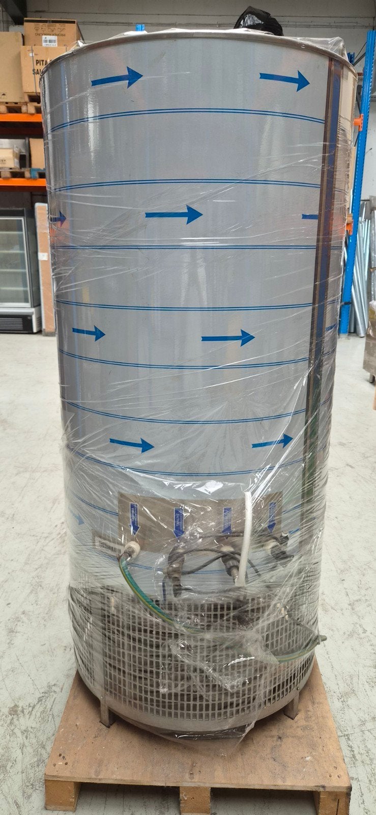 Grote RVS Koeltank/Koelvat - Ideaal voor Horeca/Industrie, Ophalen, Zonder vriesvak, 200 liter of meer, 60 cm of meer