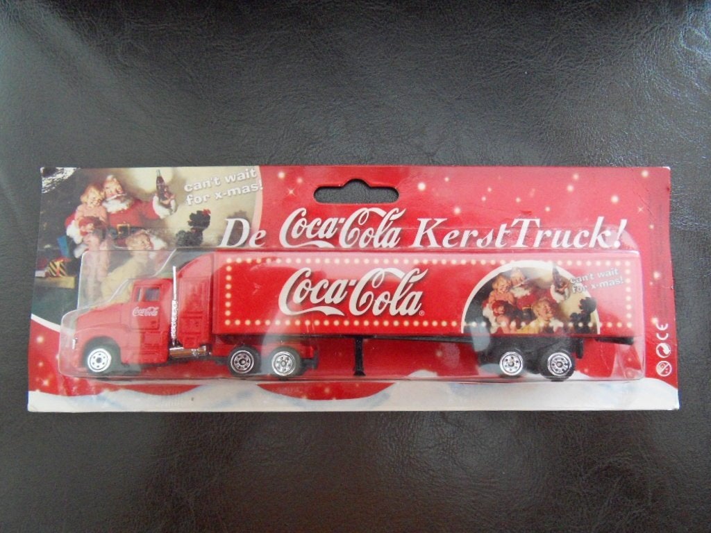 Coca-Cola kerst Truck, lang 18 cm. in de verpakking, Ophalen of Verzenden, Nieuw