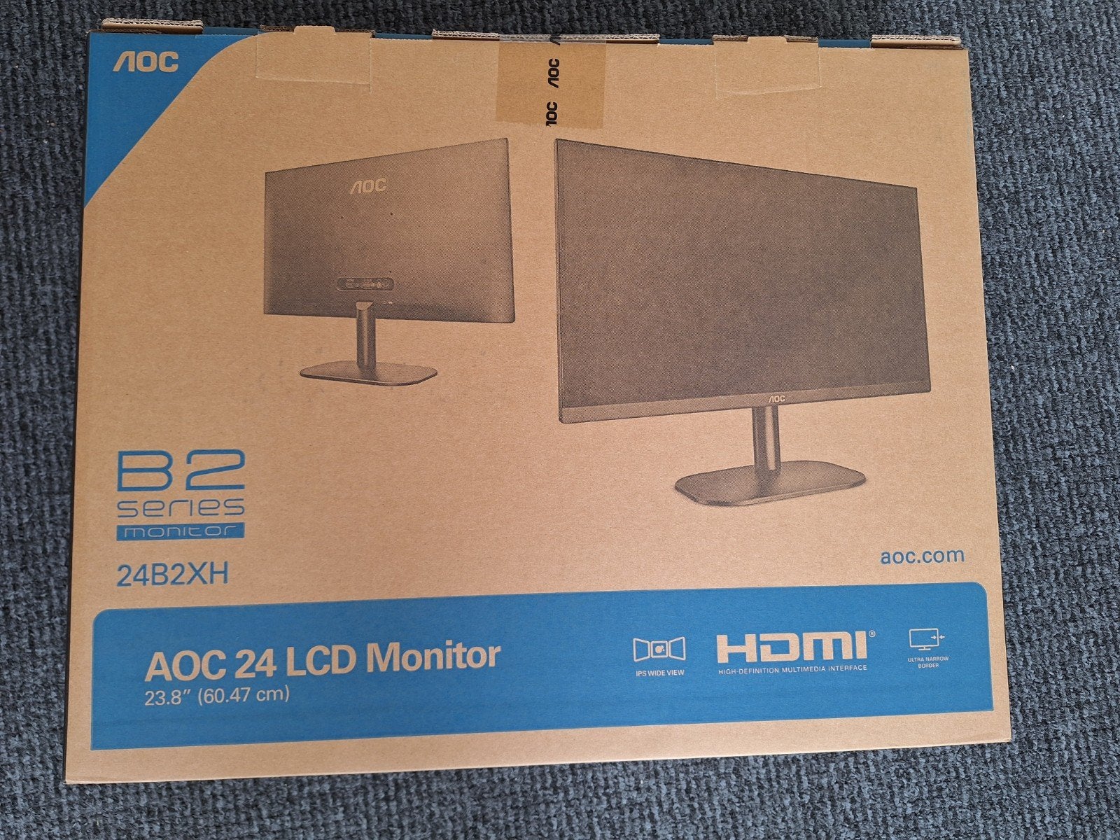 Nieuw in doos - AOC 24 LCD Monitor - Dubbel gekocht, Computers en Software, Monitoren, HDMI, IPS, Nieuw, Ophalen of Verzenden