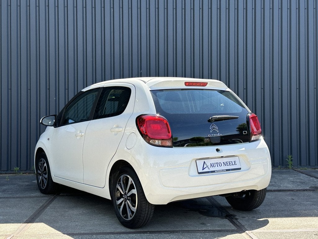 Citroën C1 1.0 VTi Shine BTW, Camera, NAP, Carplay, Auto's, Voorwielaandrijving, Stof, Gebruikt, 4 stoelen