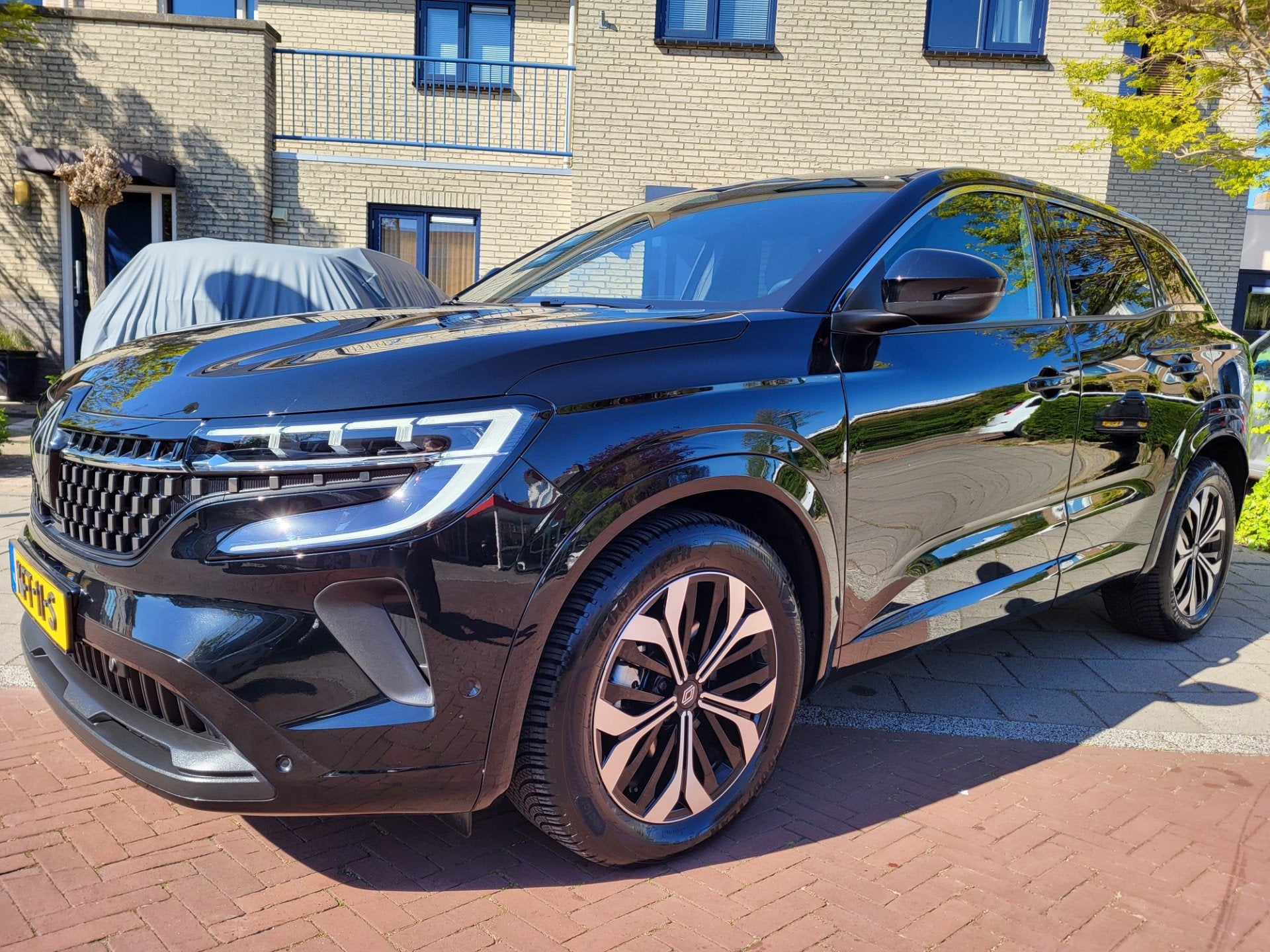 Renault AUSTRAL 1.3 mild hybrid 160 X-tronic techno esprit A, Auto's, Renault, 4 cilinders, Leder en Stof, Zwart, Bedrijf