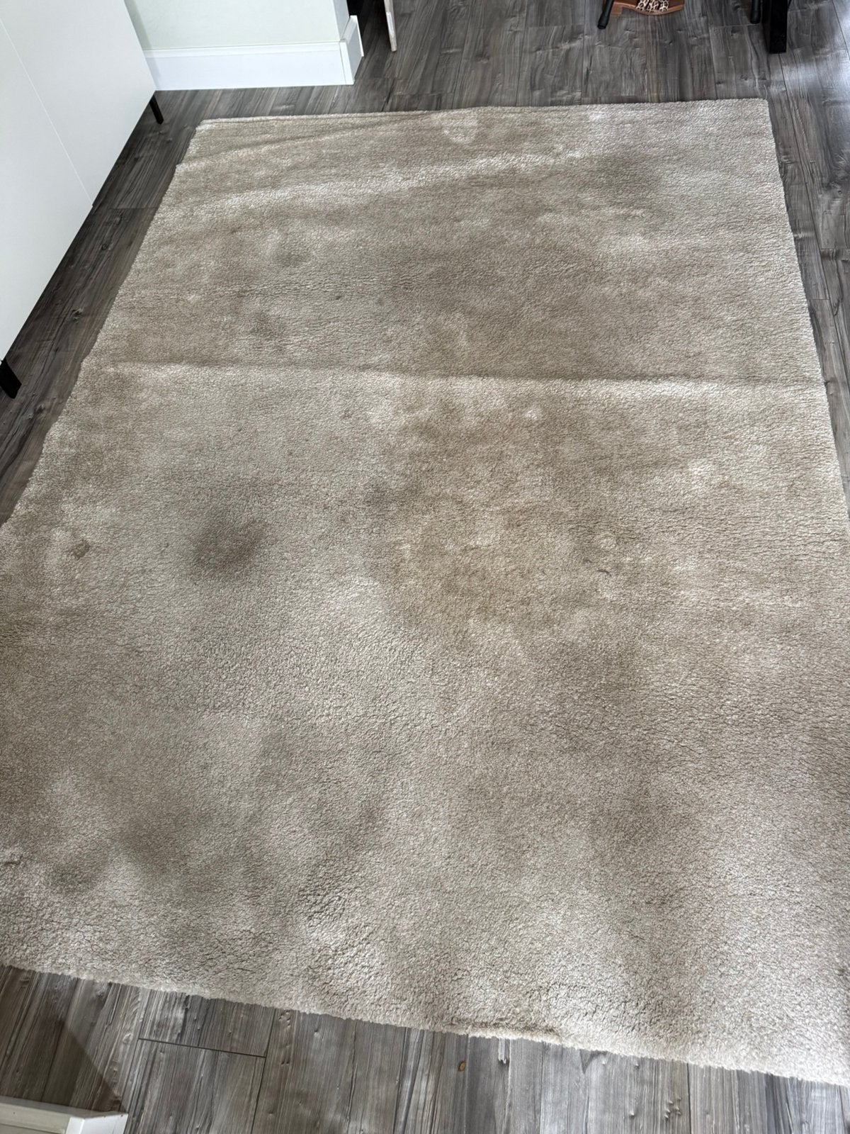 Ikea Stoense - vloerkleed - laagpolig - Ecru - 170x240, Huis en Inrichting, Ophalen, Rechthoekig, 200 cm of meer