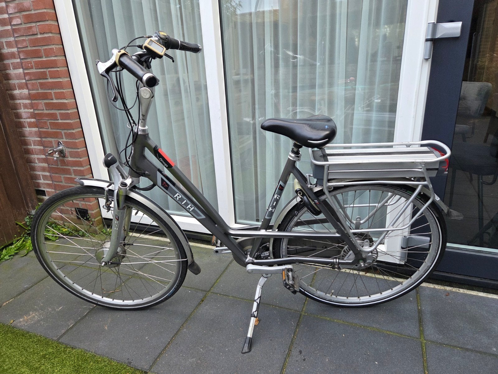 Rih dames elektrische fiets 28 inch, Gebruikt, 51 tot 55 cm, 50 km per accu of meer, Ophalen