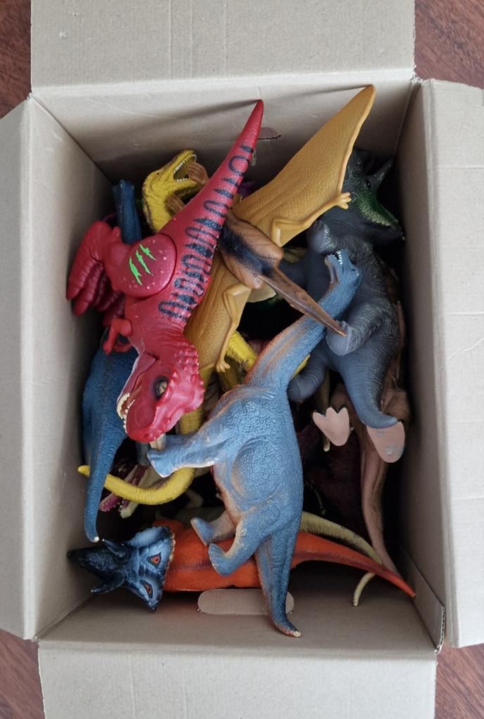 20x Grote Speelgoed Dinosaurussen Set 01, Ophalen of Verzenden, Gebruikt
