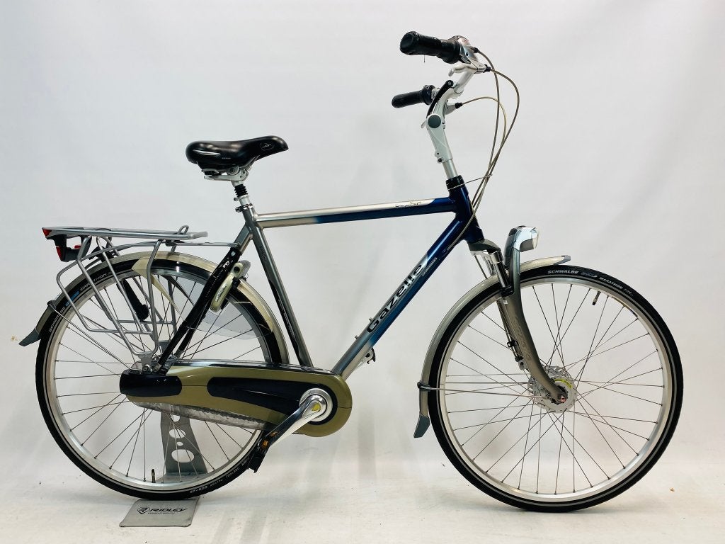 GAZELLE Saphir Goldline herenfiets L-57cm, Versnellingen, Ophalen of Verzenden, Zo goed als nieuw, 57 tot 61 cm