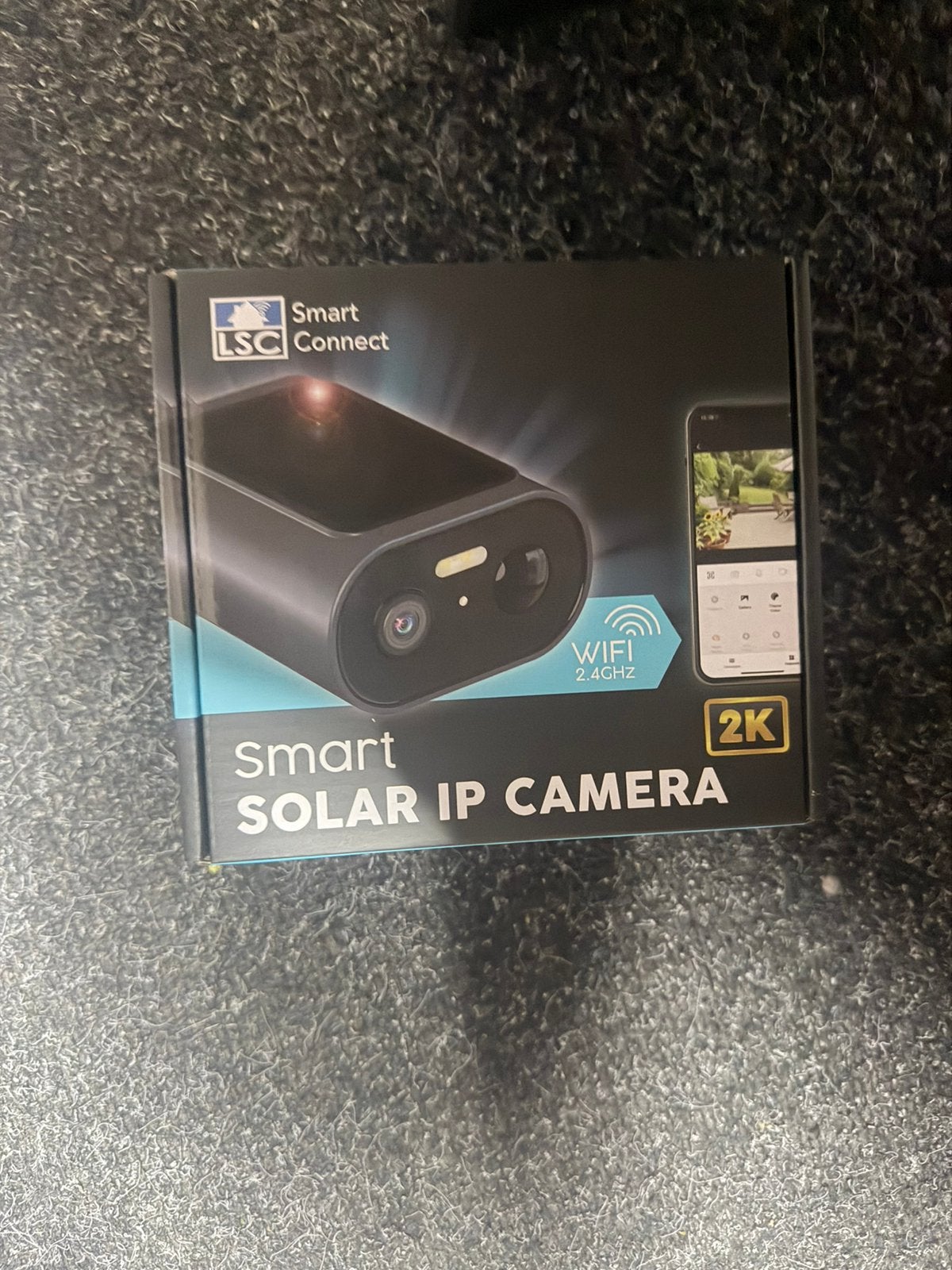 Smart Solar IP Camera 2K – WiFi – Zonnepaneel – Nieuw, Ophalen of Verzenden, Nieuw, Overige merken