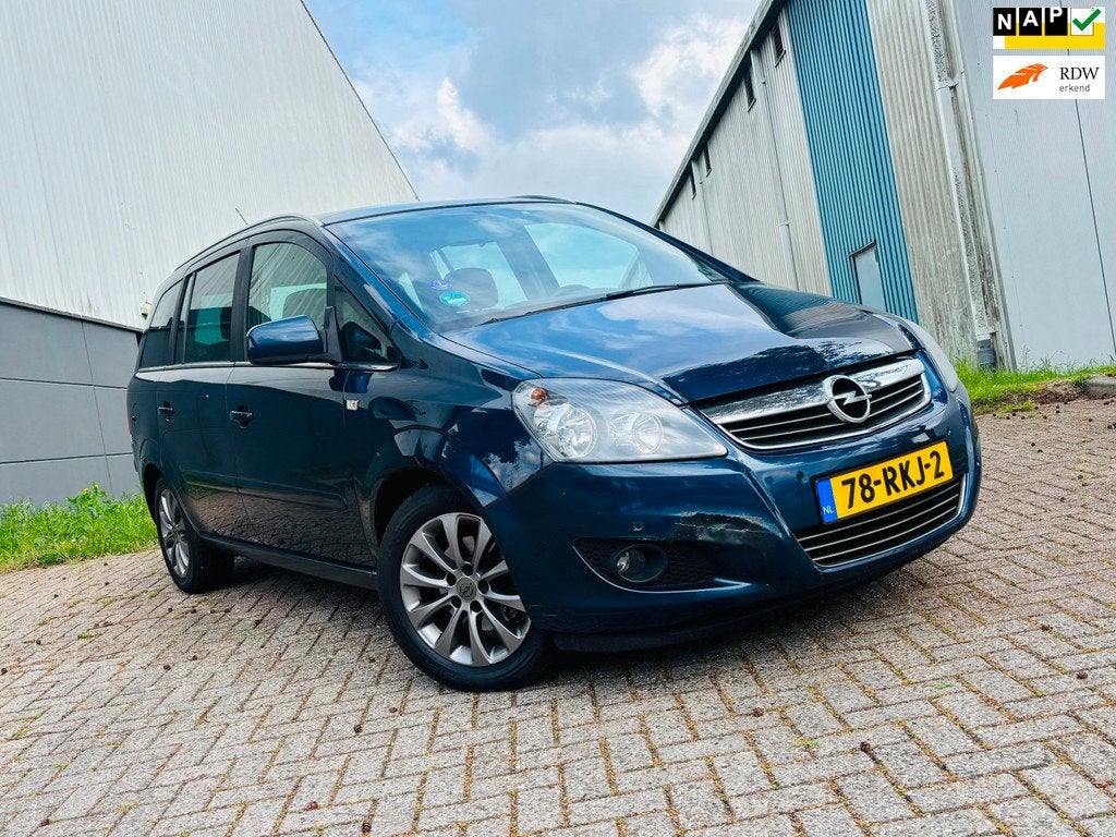 Opel Zafira 1.8 111 years Edition, Auto's, Opel, Bedrijf, Te koop, Zafira, ABS, Airbags, Airconditioning, Bluetooth, Boordcomputer