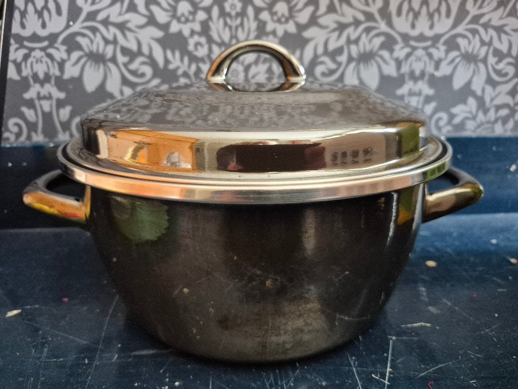 juspan/braadpan, Huis en Inrichting, Keuken | Potten en Pannen, Ophalen of Verzenden, Zo goed als nieuw, Overige materialen, Koekenpan of Braadpan