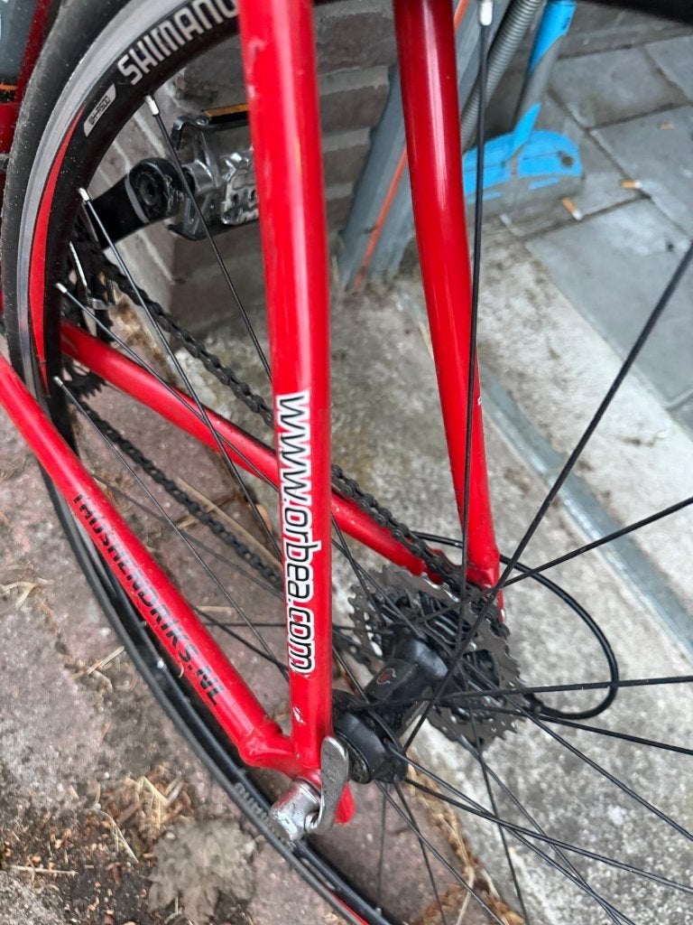 racefiets, 28 inch, Gebruikt, 10 tot 15 versnellingen, Aluminium