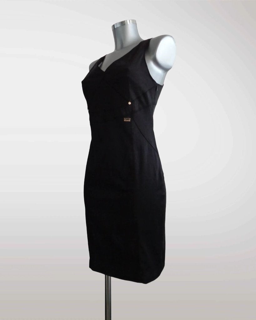 Atos Lombardini little black dress, IT44-NL38 nieuw, Kleding | Dames, Maat 38/40 (M), Atos Lombardini, Zwart, Nieuw