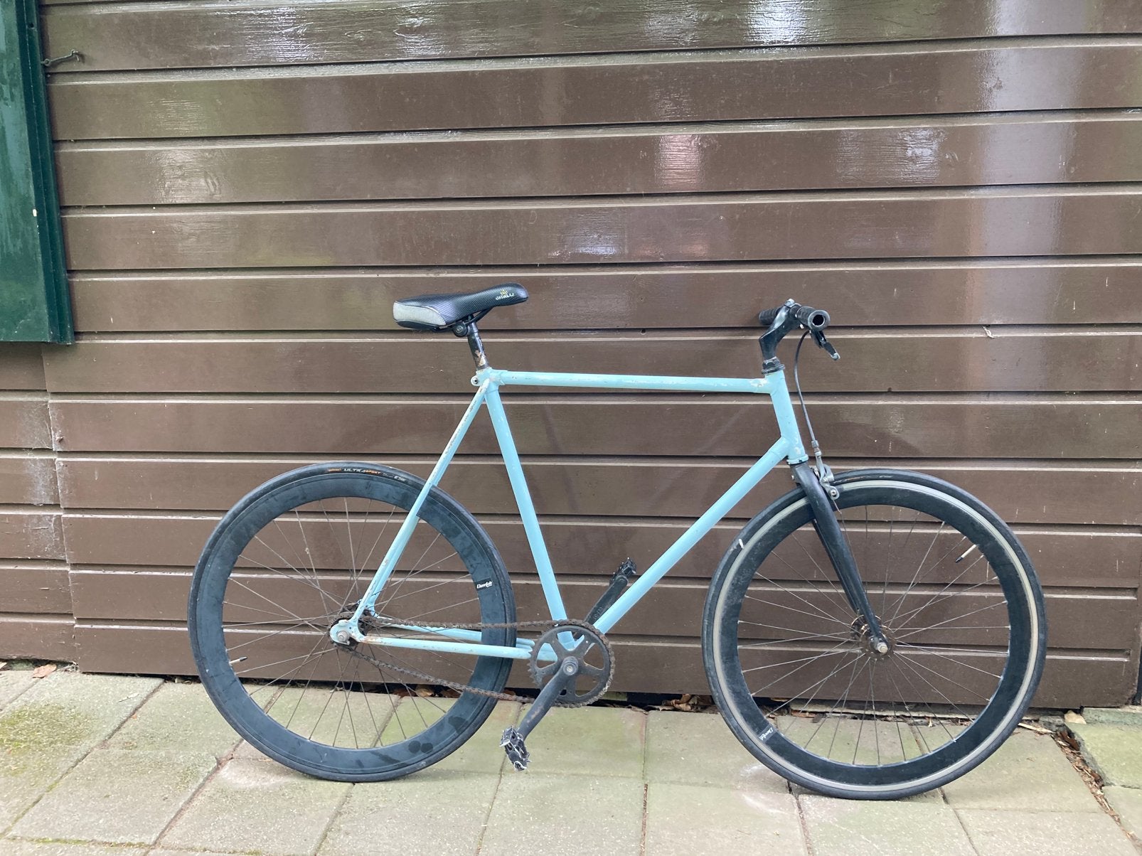 Te koop fixie fiets, Velgrem, Zo goed als nieuw, 57 tot 61 cm, Ophalen