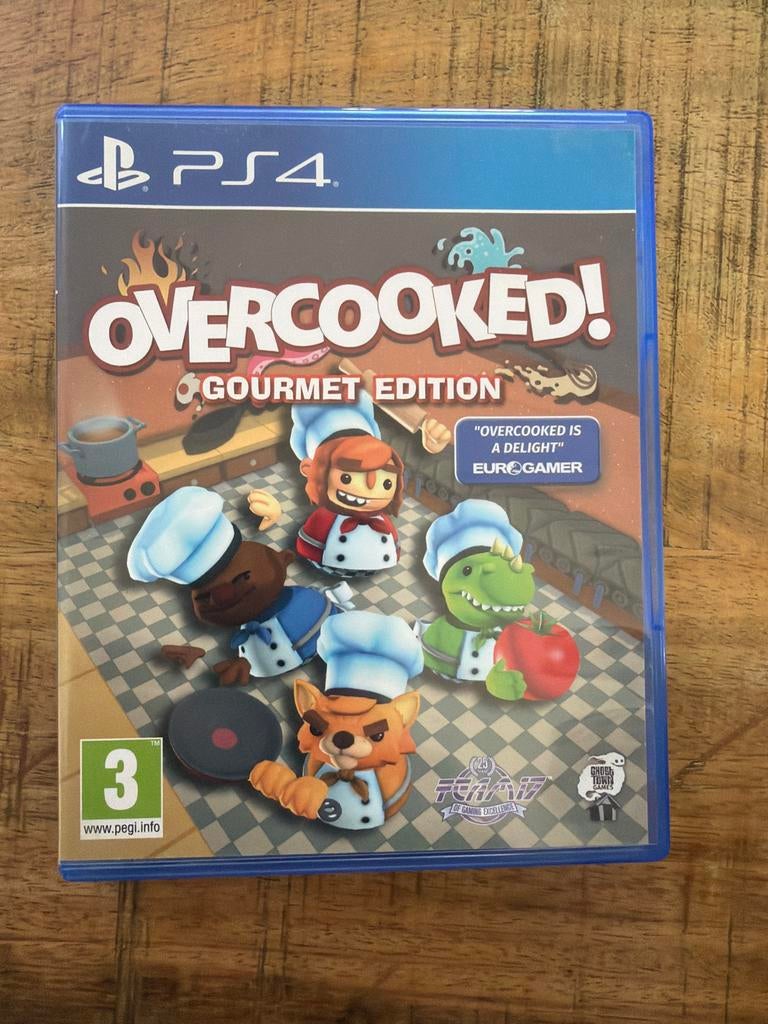 Overcooked! Gourmet Edition PS4 - Kookplezier voor Iedereen, Spelcomputers en Games, Games | Sony PlayStation 4, Overige genres